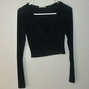 Black cross over top